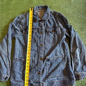 Blue women’s denim jacket